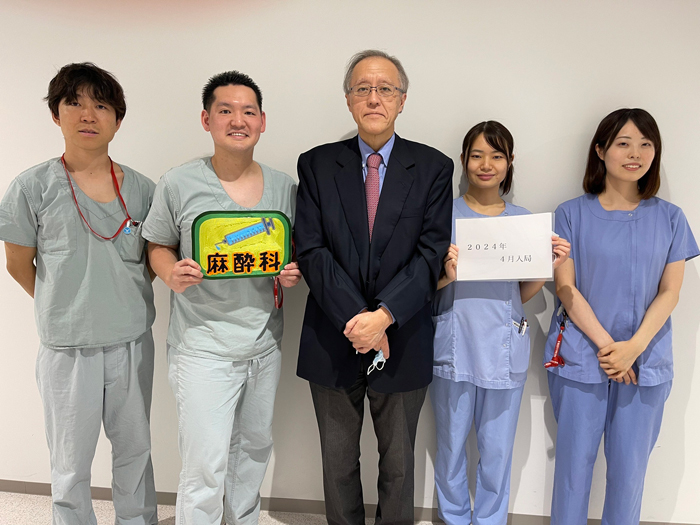 令和6年度新入医局員の先生方が入局されました